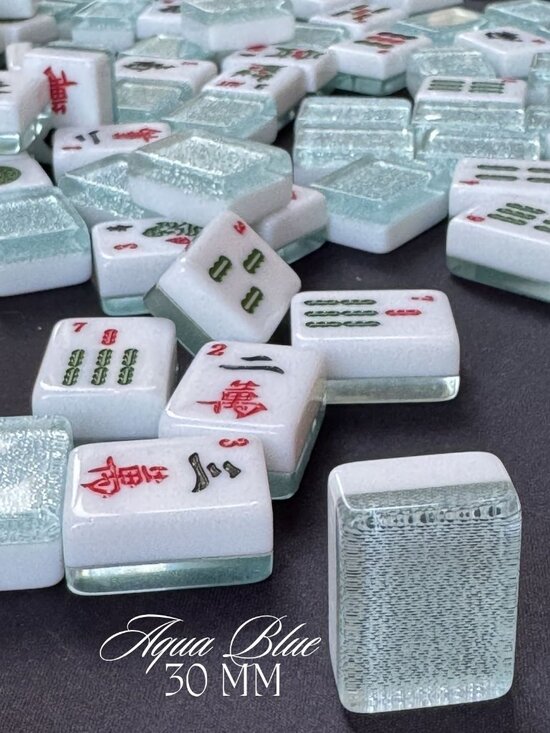 Other - American Mah Jongg Tiles (30MM) Aqua Blue